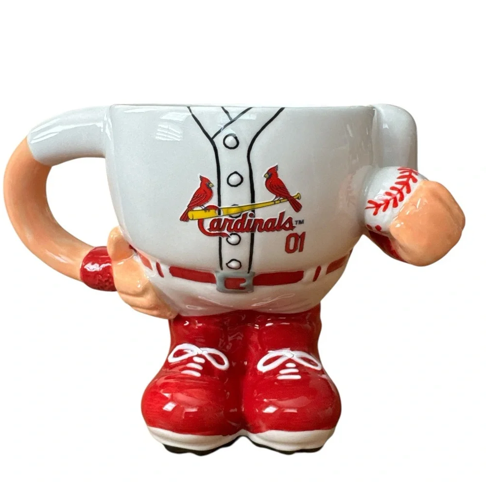St Louis Cardinals‎ Player Coffee Mug/Cup 2013 MLB Team Beans Cardinals STL Mug
